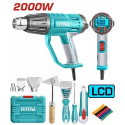 Фен строительный TOTAL TB200561, зеленый