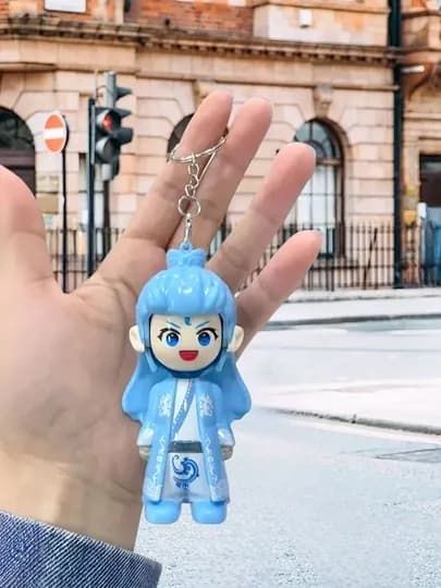 Брелок-игрушка со сменой лица