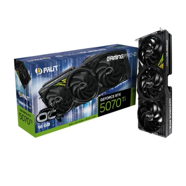 Palit GeForce RTX™ 5070 Ti GamingPro-S OC 16G