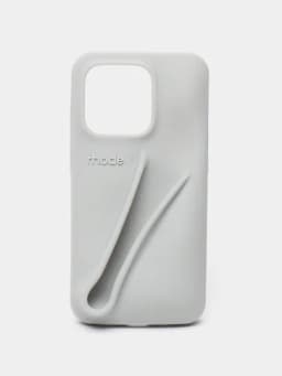 Силиконовый чехол для iPhone с отверстием для блеска Rhode — BOMJARA-RHODE2-МЯТН-17pro