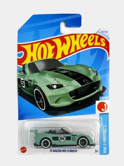 Hot Wheels 2024 D, коллекционная игрушечная машинка 1/64 базовая комплектация — MATTEL-HW2024D-ПУРПУР