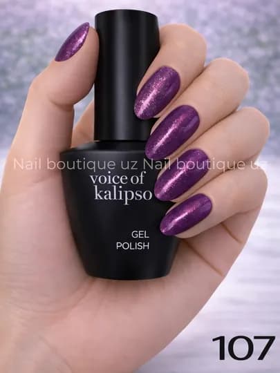 Voice of Calipso Gel Polish —профессиональный гель-лак с глубоким цветом и стойким блеском — UZNAIL-КАЛИПСО2-СВЕТКОР