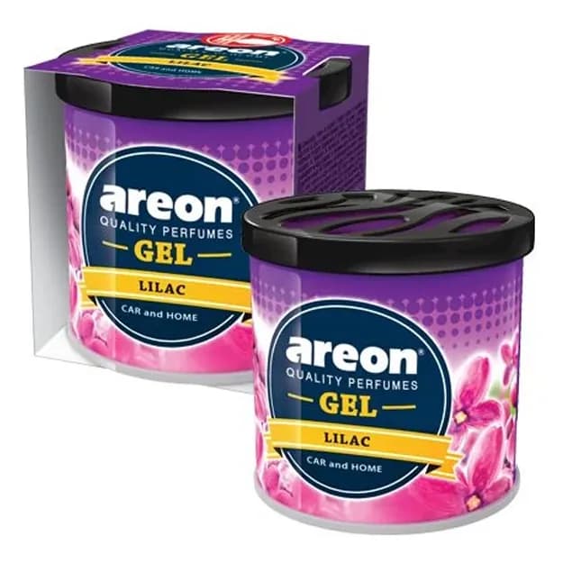 Автомобильный очиститель воздуха Areon gel can Lilac