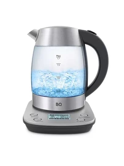 Чайник электрический BQ KT1703G 1.7 л, мощность 2200Вт, 13 температурных режимов