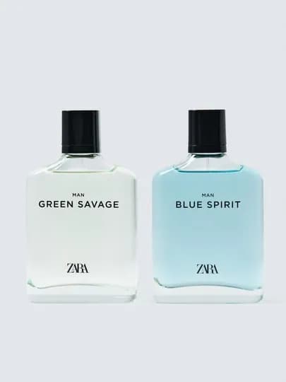 Туалетная вода для мужчин ZARA Green Savage 100 мл + Blue Spirit, 100 мл