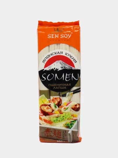 Лапша пшеничная Sen Soy Somen, 300 г