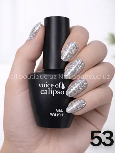 Гель-лак Voice of Calipso, полная палитра цветов, профессиональный UV LED — UZNAIL-КАЛИПСО-СЕРЫЙ
