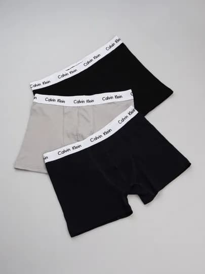 Мужские трусы Calvin Klein, 5 штук в упаковке, 90% хлопок, Турция — SATTOR-CALTURK-ЧЕРН-XXL-3ta