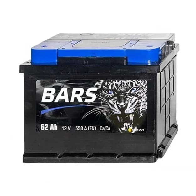 Аккумулятор Bars 6CT-62 АПЗ R(0) 8460b