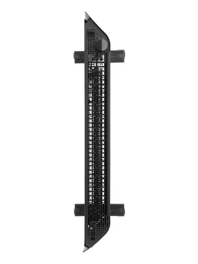 Конвектор электрический DENZEL XCE-2000B, 2000 Вт, черный, сушилка, на колесах, 98129 — TOOLSW-98129