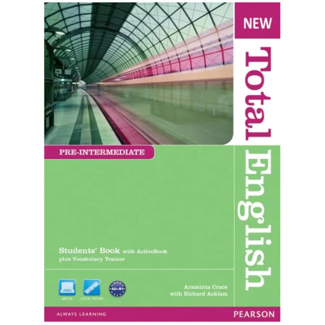 Araminta Crace, Richard Acklam: New Total English, pre intermediate, Students' Book With Workbook