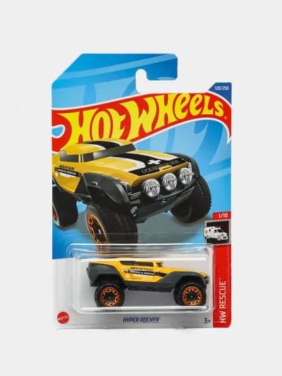 Игрушечная машинка базовой коллекции Hot Wheels — ДЕТИМАГ-HWT002-ЛИМОН