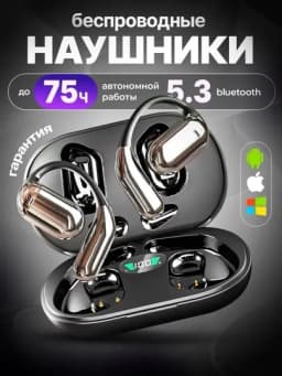 Беспроводные наушники для спорта Q16S — WERTUZM-Q16BLAC-ЧЕХОЛ38