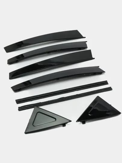 Дверные стойки для Lacetti Gentra, Black Piano