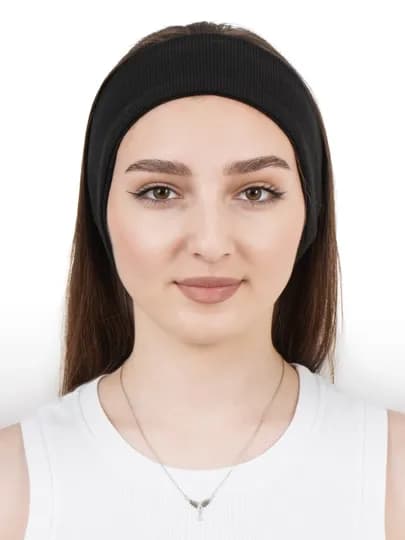 Повязка на голову для спорта, повязка для девочек и женщин, абадолка, резинка — KONURST-BANDAM-ЧЕРН