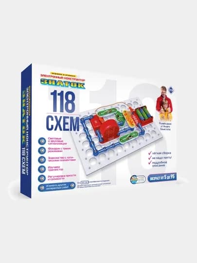 Электронный конструктор, 118 схем