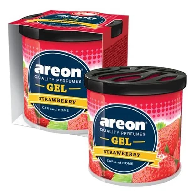 Автомобильный очиститель воздуха Areon gel can Strawberry