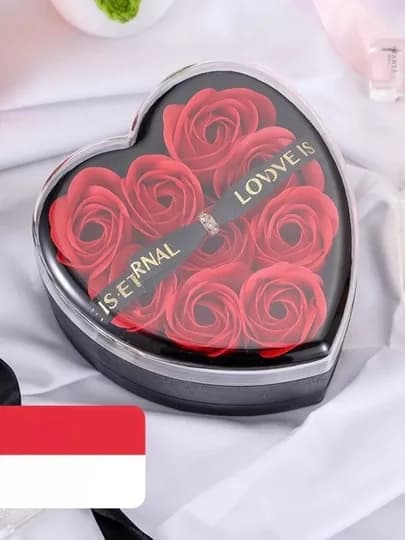 Подарочный набор на 8 Марта, с розами и мишкой, для женщин, девушек и мам ,готовый подарок — SPARTY-OYNALI-ЧЕРН