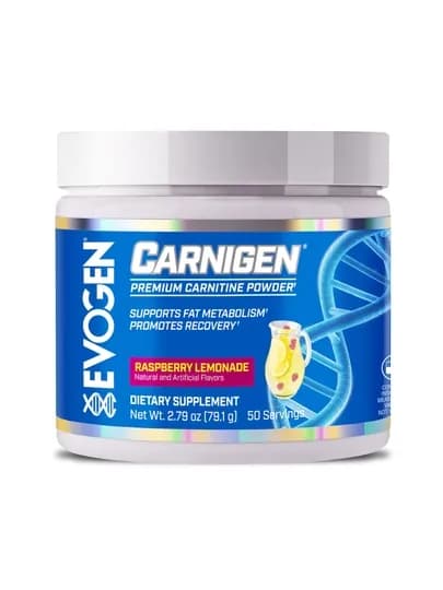 L-карнитин EVOGEN Carnigen Carnitine Powder, 50 порций, жиросжигание — HORMAT-CARNIGEG50S-РОЗОВ
