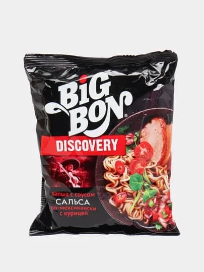 Лапша Big Bon Discovery с соусом сальса по мексикански