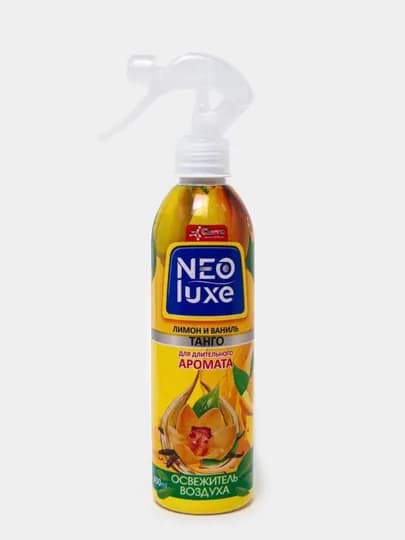Освежитель воздуха, Neo Luxe, Tango, лимон и ванил, 400 мл — NEOДОМ-NETANGO