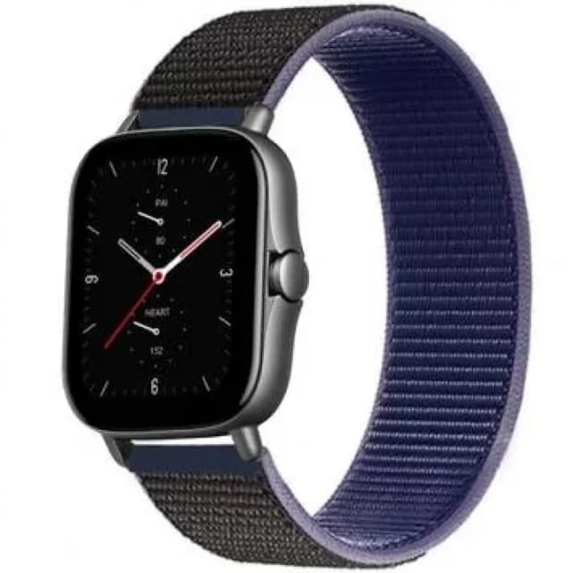 Ремешок нейлоновый Amazfit, Haylou, Samsung, Huawei 22 мм (Фиолетовый)