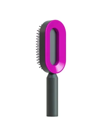 Массажная расческа для волос (Central Hollow Cushion Comb) — ASL1242-TAROQLAR-ЧЕРН
