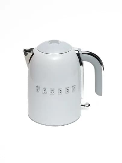 Электрический чайник Uakeen, 1.8 л - современный корпус, автоматическое выключение (белый) — RUSTAMO-UAKEEN