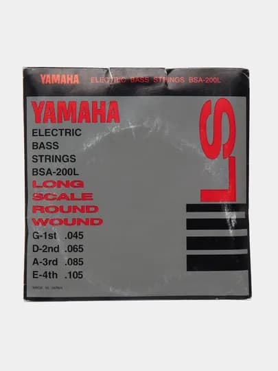 Комплект струн для 4х-струнной басс гитары YAMAHA BSA200L BASS Made in Japan