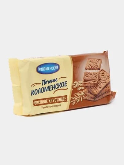 Печенье Коломенское овсяное, хрустящее, 120 г
