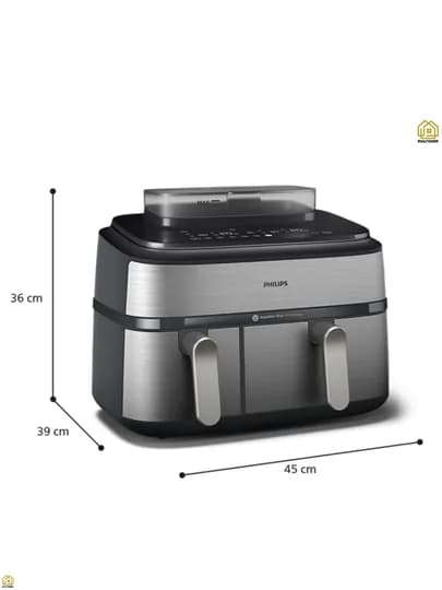 Двухкамерный аэрогриль Philips Airfryer NA555/09 Global