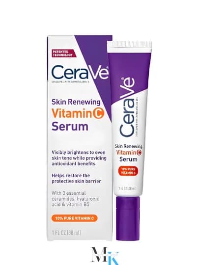 Сыворотка CeraVe витамин C 10% для лица: осветление, увлажнение, против морщин — MKCERAV-VETAMINC