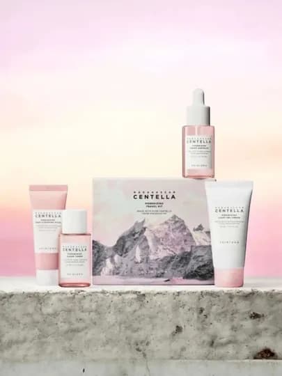 Дорожный набор SKIN1004 Madagascar Centella Poremizing, Tea-Trica, Even Tone Travel Kit — DIDERMA-CENTELLANABOR-КОНФЕТН