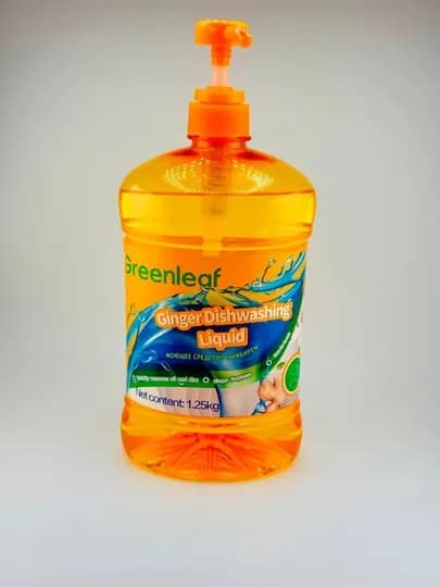 Greenleaf жидкость для мытья посуды, с имбирём, 1.25 Л