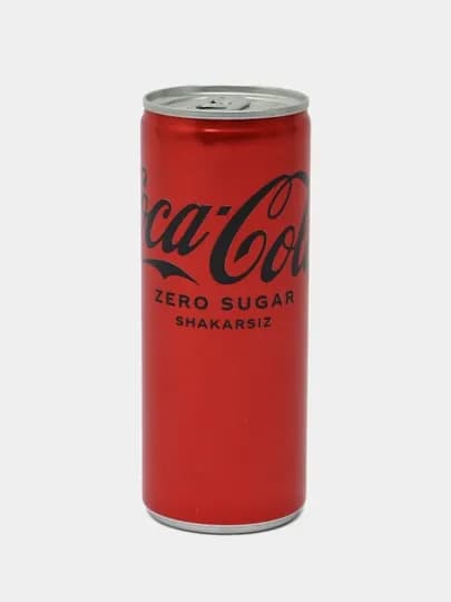 Газированный напиток Coca-Cola, без сахара, 250 мл