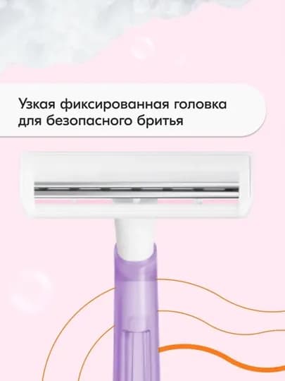 Бритвенный станок Bic Twin Lady, 5 шт — FOODST-P00A80C