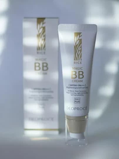 BB крем Deoproce Rice spf 50+, №21, 50ml — 6677711-BBRICE