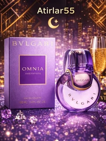 Туалетная вода BVLGARI Omnia Amethyste для женщин, 100 мл