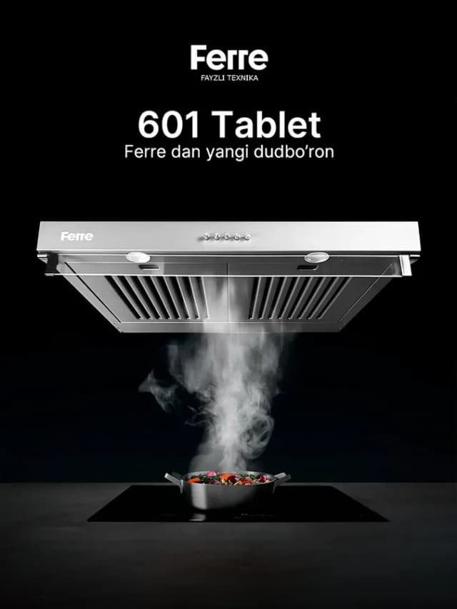 Вытяжка Ferre 601 Tablet, серый