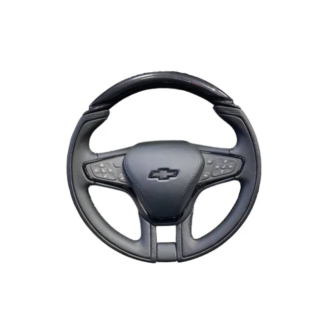 Chevrolet Malibu 2 ning anatomik, qora charm rulli
