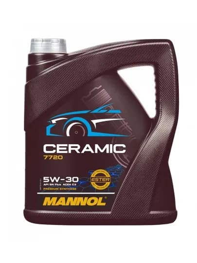 Моторное масло Mannol CERAMIC 5w30 4L MADE IN EUROPE
