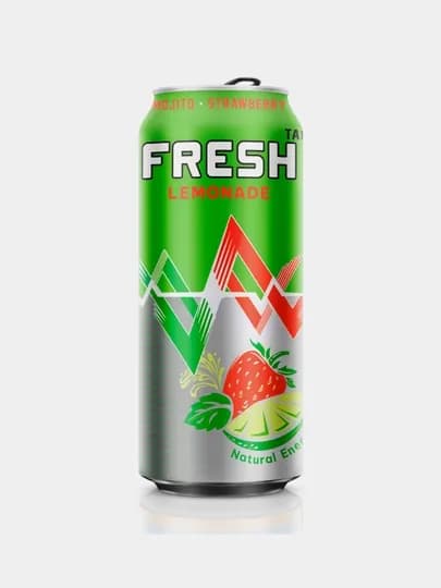 Освежающий напиток Mojito Fresh, клубника-лайм, 450 мл