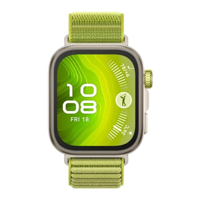 Смарт часы Huawei WATCH FIT 4 Pro Green Nylon Strap