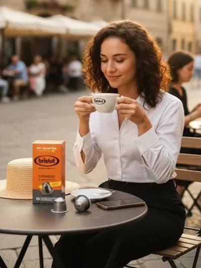 Кофе в алюминиевых капсулах NESPRESSO Cremoso, 10 штук