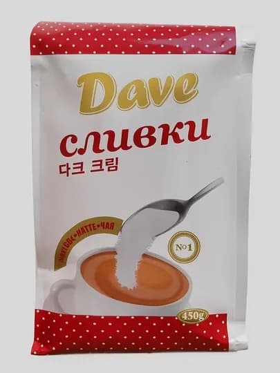 Сливки Dave растворимые, 150 г, 450 г — DAVESW-СЛИВКИ-450гр