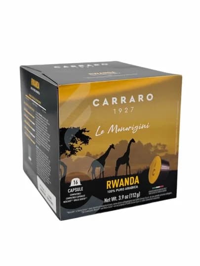 Кофе в капсулах Carraro Rwanda Dolce Gusto, 16 шт