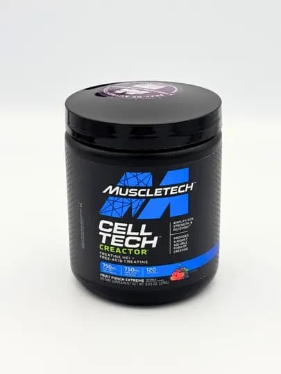 MuscleTech CellTech CREACTOR HCI 120 serv, креатин гидрахлорид