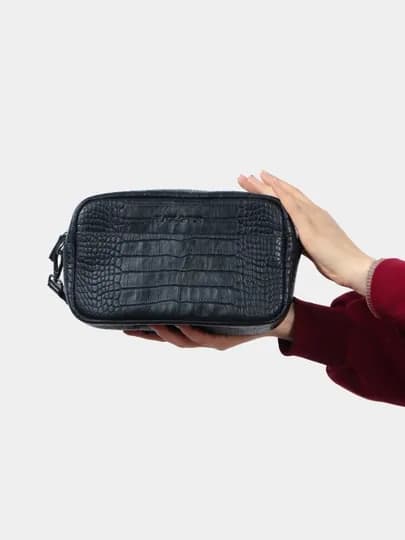 Сумка женская из натуральной кожи Black Gator