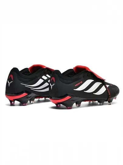 Футбольные бутсы Adidas Predator, мужские и детские сороконожки — AS3333-AAA001-ЧЕРН-35