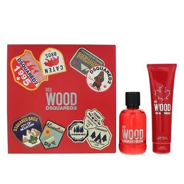 Dsquared2 Red Wood (W) Set EDT 100ml + B/L 150ml Orginal